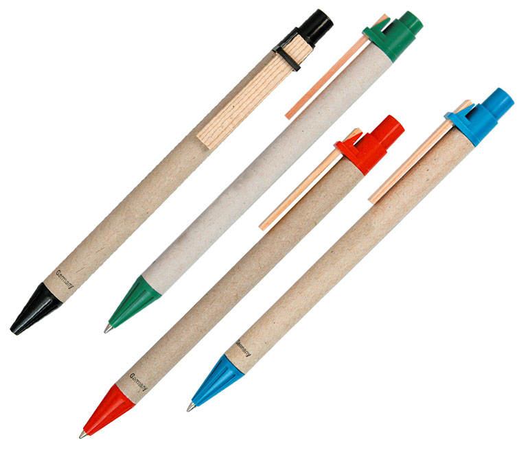 ECO FRIENDLY RECYCLED PAPER PEN BLACK INK 4 PACK eBay